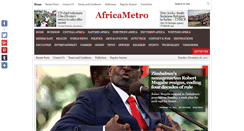 Desktop Screenshot of africametro.com